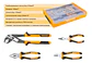 Set Juego De 4 Alicates Ingco + Caja Apilable - Miniatura 2
