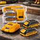 Set De 2 Baterias 2 Ah + Cargador Normal 20v Ingco Fbcpk1222 - Miniatura 2