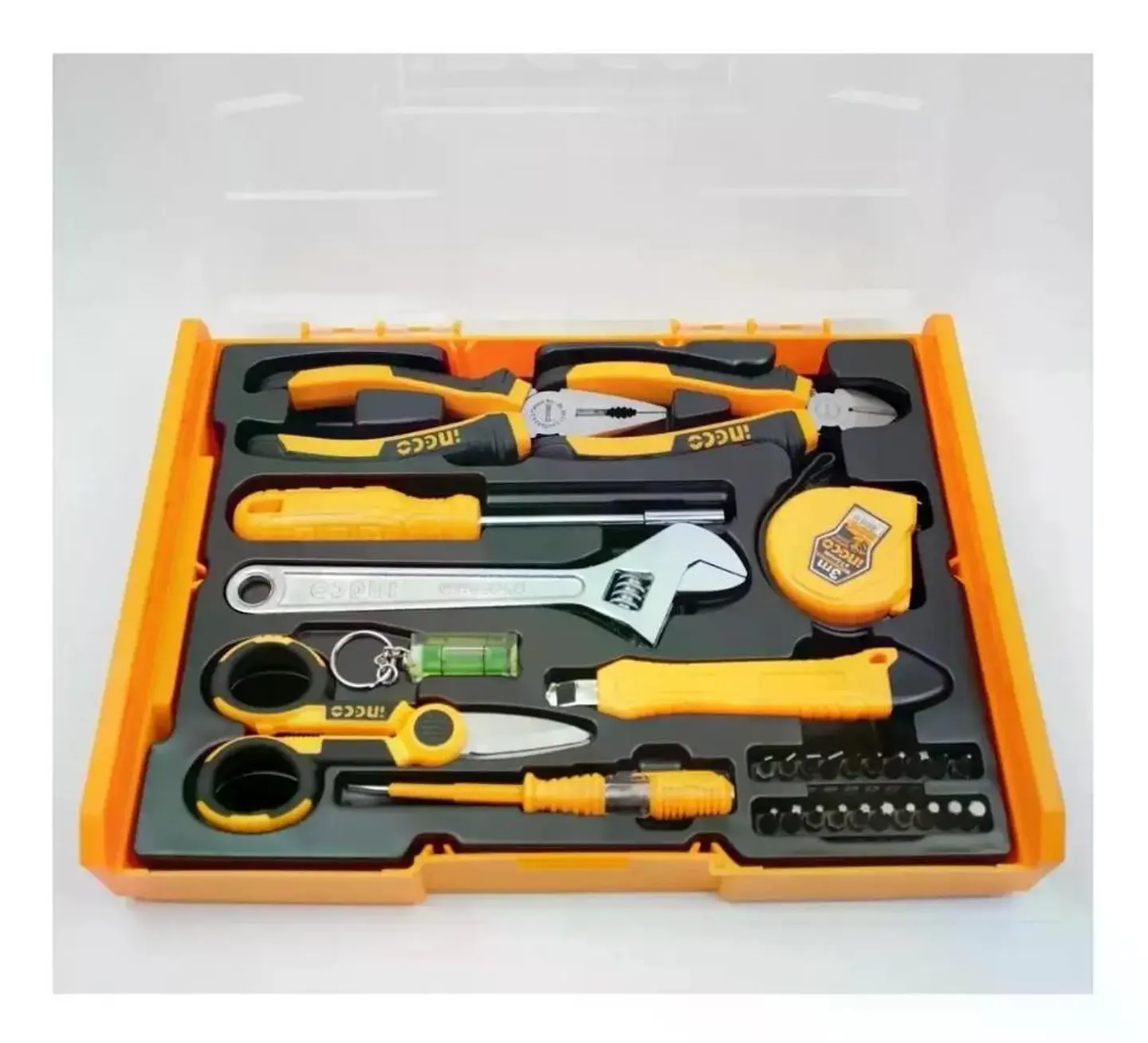 Set Juego De 29 Piezas Ingco + Caja Apilable 2