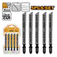 Set Jgo De Hojas Para Sierra Caladora P/ Madera 5 Pcs Ingco - Miniatura 3
