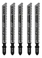 Set Jgo De Hojas Para Sierra Caladora P/ Madera 5 Pcs Ingco - Miniatura 4