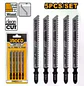 Set Jgo De Hojas Para Sierra Caladora P/ Madera 5 Pcs Ingco - Miniatura 5