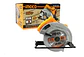 Sierra Circular Eléctrica Ingco 1400w + Disco 24 Dte + Acces Naranja 50/60hz - Miniatura 5