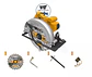 Sierra Circular Eléctrica Ingco 1400w + Disco 24 Dte + Acces Naranja 50/60hz - Miniatura 6