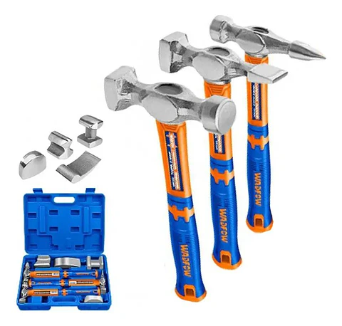 Set Juego De Martillos Para Carroceria 7 Pzs Wadfow Whz1d07