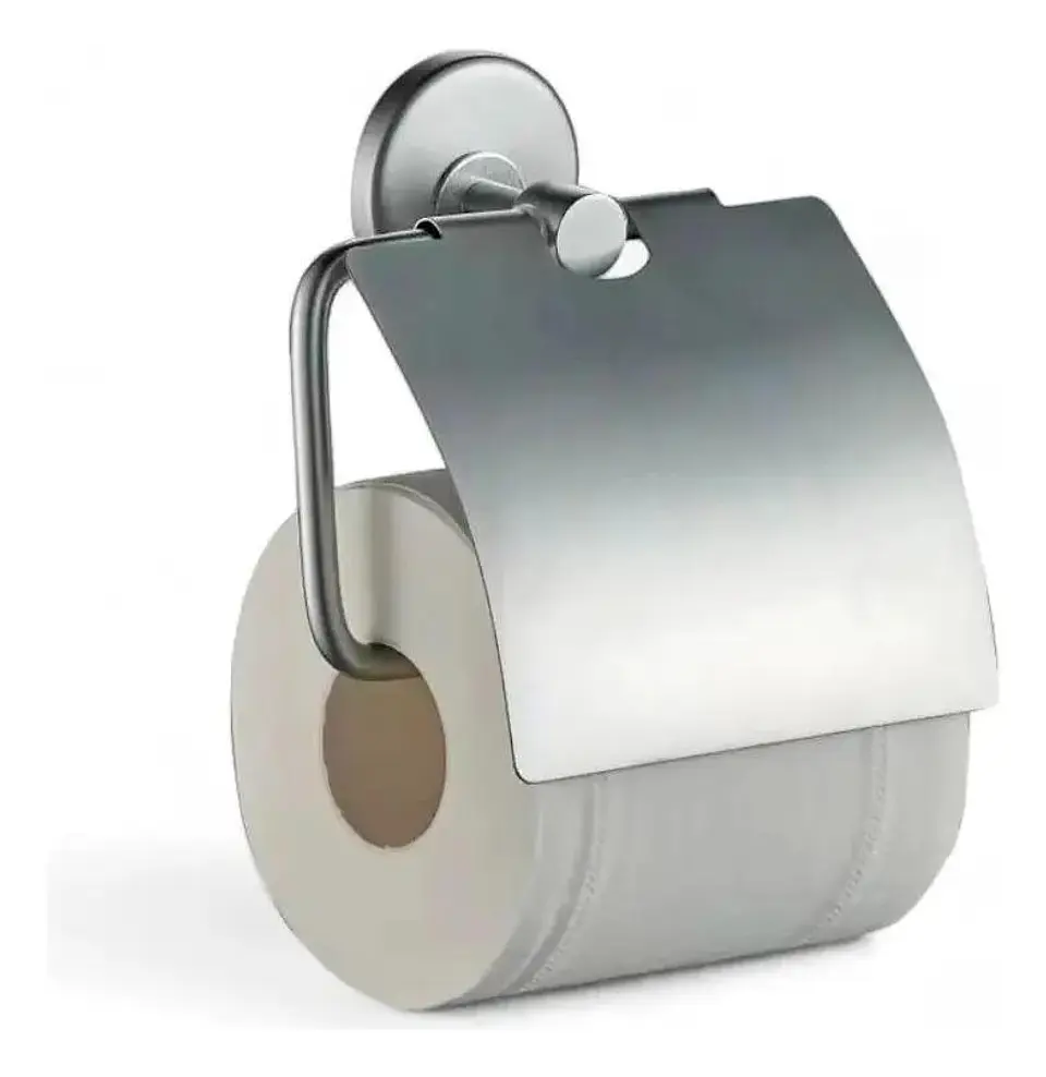 Set De Accesorios Baño Pared Freiburg Taumm Vidrio 6 Piezas Gris 5