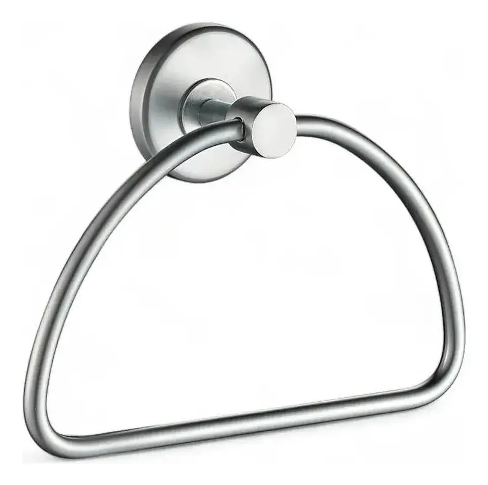Set De Accesorios Baño Pared Freiburg Taumm Vidrio 6 Piezas Gris 6