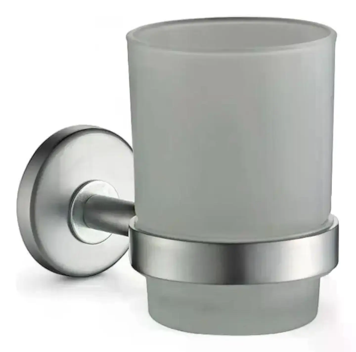 Set De Accesorios Baño Pared Freiburg Taumm Vidrio 6 Piezas Gris 7