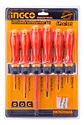 Set Destornilladores Electricos Aislado 6pcs Ingco Hkisd0608 - Miniatura 10