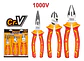 Set Juego De 3 Alicates Aislados Ingco Industrial Hikp28318 - Miniatura 2