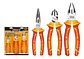 Set Juego De 3 Alicates Aislados Ingco Industrial Hikp28318 - Miniatura 5