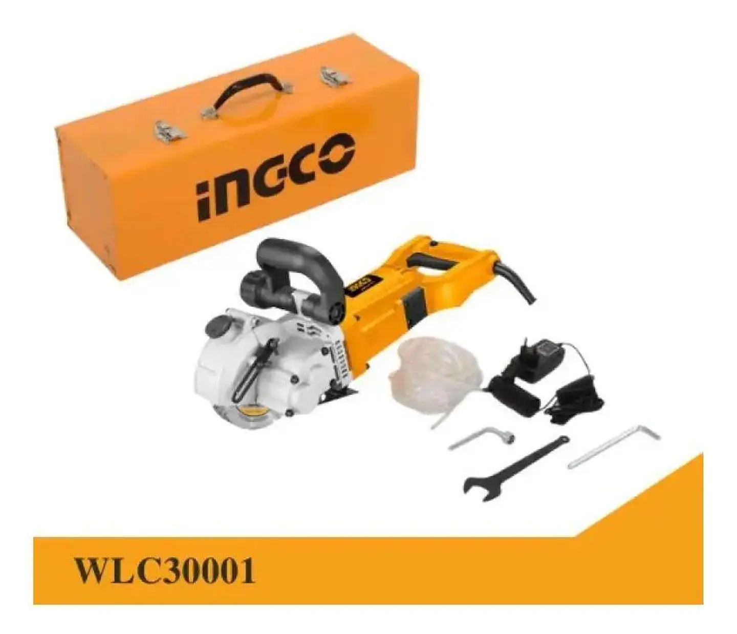 Sierra Cortadora De Muro Electric Ingco 130mm 3000w Wlc30001 8