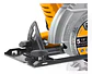 Sierra Circular Inalambrica Ingco 20v 140 Mm Indus Csli1401 Naranja Claro 50 Hz - Miniatura 4