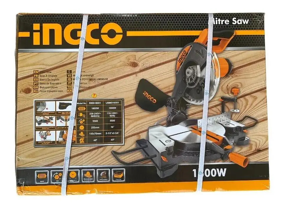 Sierra Ingleteadora 1800w 10 Pulgadas Ingco 4