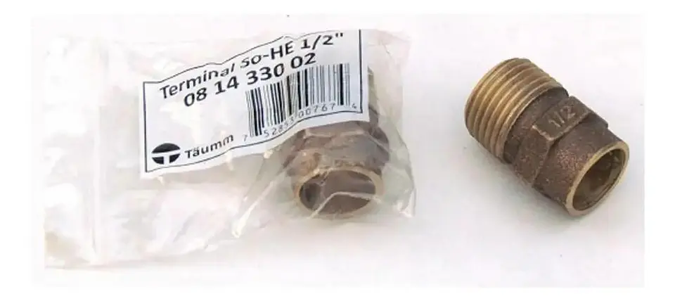 Terminal De Bronce So-he 1/2 Taumm 4