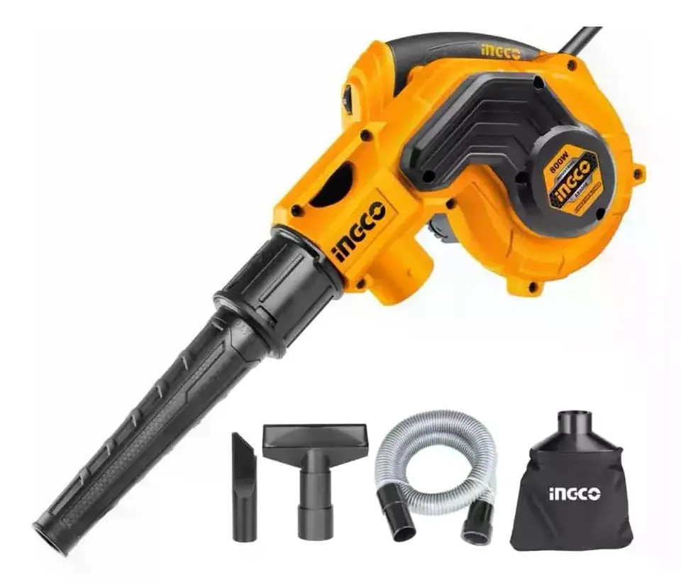 Soplador Aspirador Eléctrico Ingco 800w Industrial + Accesor 4