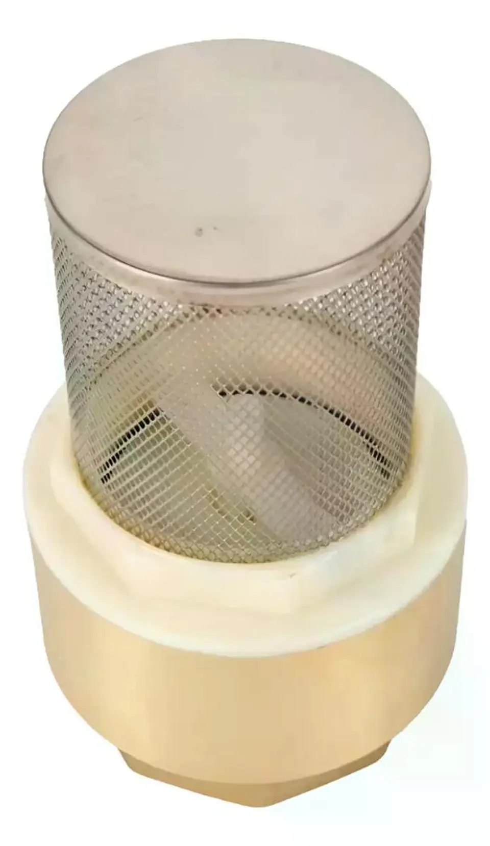 Válvula De Fondo Bomba Con Filtro Acero Inoxidable 1 PuLG 3