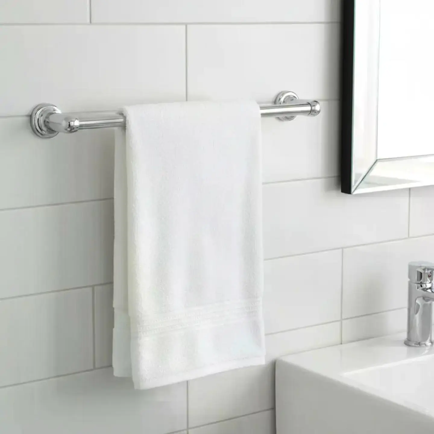 Toallero Barra 60 Cm Colomba Taumm Cromado Cromado 2