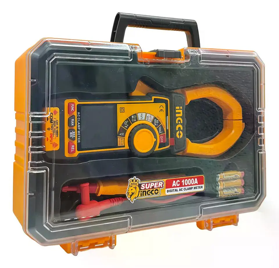 Tester Tenaza Pinza Amperimetro Multimetro Digital 1000a Ing 6