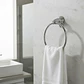 Toallero Aro, Toalla De Mano Metal Accesorio Baño Cromado - Miniatura 2