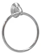Toallero Aro, Toalla De Mano Metal Accesorio Baño Cromado - Miniatura 3