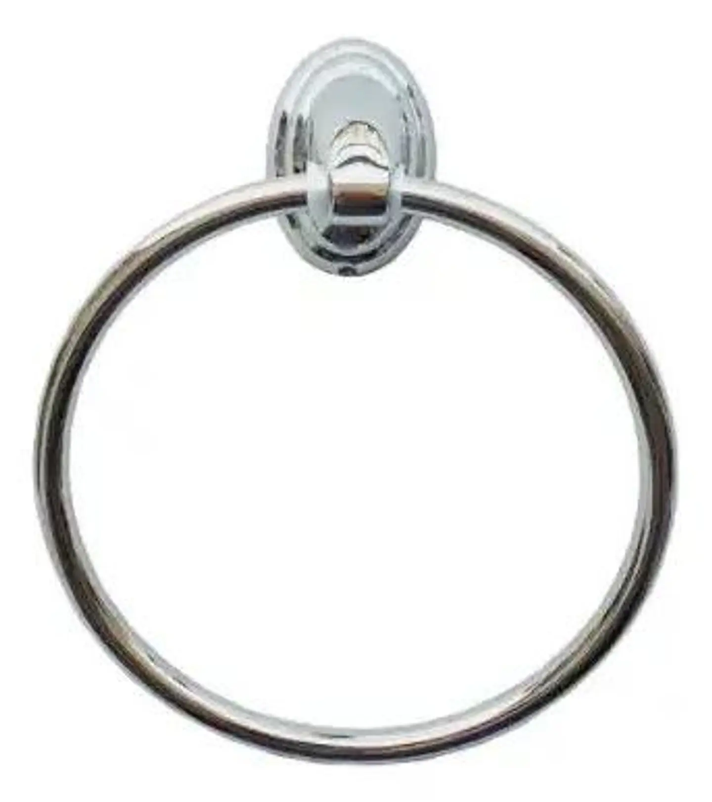 Toallero Aro, Toalla De Mano Metal Accesorio Baño Cromado 4