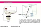 Valvula De Carga Simple Para Wc Taumm - Miniatura 2