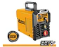 Soldadora Inverter Eléctrica Ingco 130 A Mma + Máscara + Acc Naranja Claro - Miniatura 4