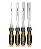 Formon Carpintero 6-12-19-25 X 140 De 4 Pzs Ingco Hktwc0401 - Miniatura 1