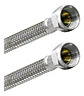 Flexible Para Agua Calefont Hi-hi 1/2 25 Cm Taumm Acero Inox - Miniatura 1