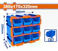 Gavetero Organizador Plastico 9 Cajones Cajonera Azul Azul - Miniatura 7