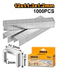 Grapas Grampas 12x1.2mm 1000 Und Para Hsg1403 Ingco Sts0108 Plateado - Miniatura 4