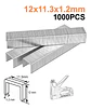 Grapas Grampas 12x1.2mm 1000 Und Para Hsg1403 Ingco Sts0108 Plateado - Miniatura 5