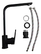 Llave Täumm Monomando Lavaplato Negra Notte Negro Mate Negro Mate - Miniatura 1
