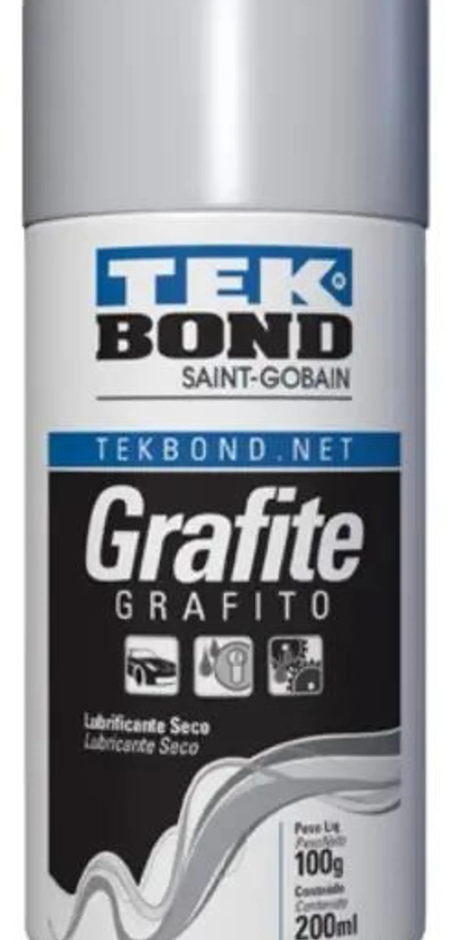 Lubricante De Grafito En Spray 200 Ml 100 Gr Lubricante Seco 6