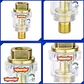 Lubricador Herramientas Neumaticas 10 Cc 1/4 Pulgadas Wadfow - Miniatura 5