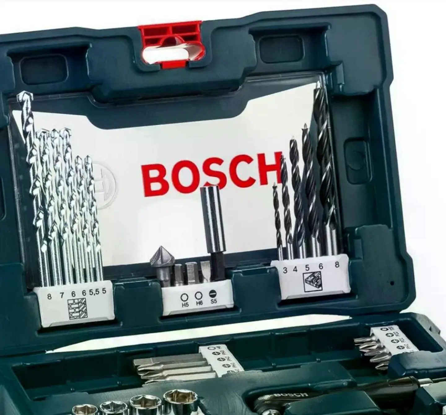 Maletín Bosch Con 41 Accesprios V-line 3
