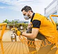 Manguera Espiral Para Compresor De Aire 15mts Ingco Ah1151.1 Color Amarillo - Miniatura 3