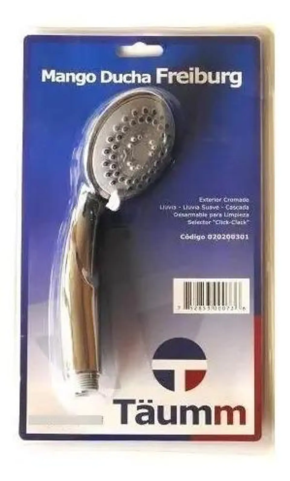 Mango Ducha Maneral Challa Cromado 1/2 He Freiburg Taumm Plateado Cromado Plata Cromado 2