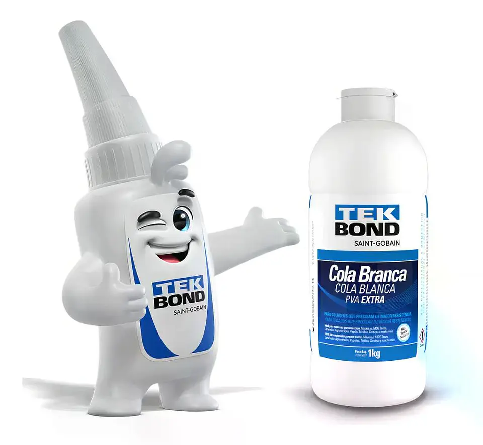 Pegamento Pva Blanco Tekbond 1 Kg Para Madera Papel Mdf 5