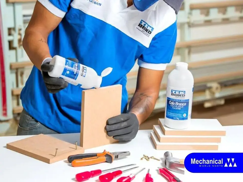 Pegamento Pva Blanco Tekbond 1 Kg Para Madera Papel Mdf 9