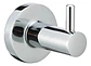 Perchero Toallero De Pared Taumm Swertt Cromado Baño Moderno Gris - Miniatura 1