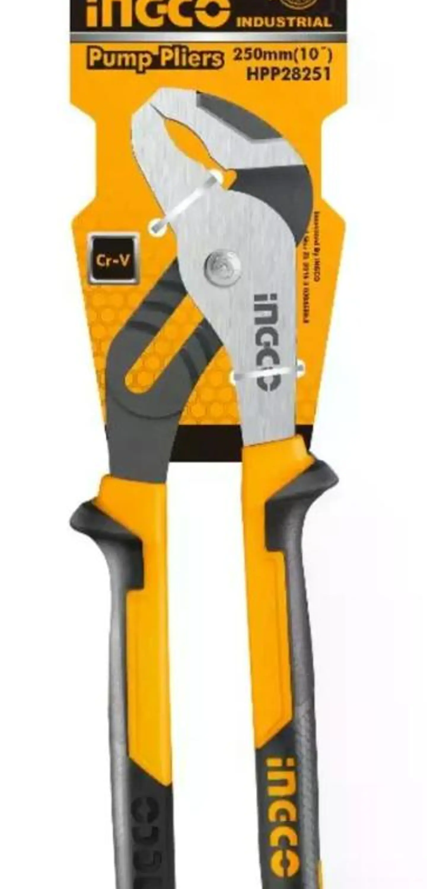 Pinza Pico De Loro Ingco 10 250mm Industrial Pulido Cr-v 1