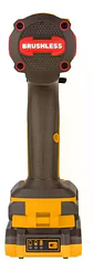 Pistola Llave De Impacto Bl 1/2 20v 400 Nm Ingco Ciwli2040 Naranja Oscuro 20v - Miniatura 3