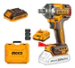 Pistola Llave De Impacto Bl 1/2 20v 400 Nm Ingco Ciwli2040 Naranja Oscuro 20v - Miniatura 7