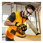 Lijadora Roto Orbital Inal Bl 20v 125mm Vel Variable Ingco Amarillo - Miniatura 5