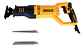 Sierra Sable Eléctrica Ingco 750w 3300 Rpm + Sierras + Acces - Miniatura 5