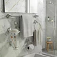 Set Accesorios Baño 6 Piezas Colomba Plateado Cromado - Miniatura 2