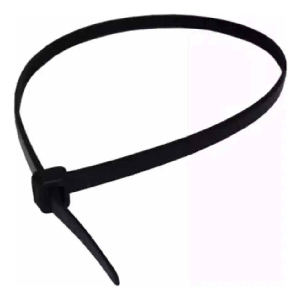 Set De 100 Amarras Plasticas Wadfow 2.5x100 Mm 8 Kg Negro Negro 4