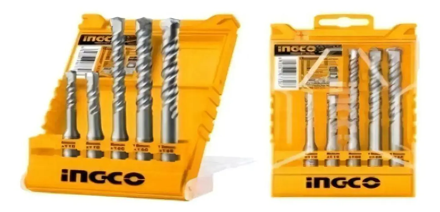 Set Brocas Sds Plus Para Concreto 5 Piezas Industrial 6-12mm 4
